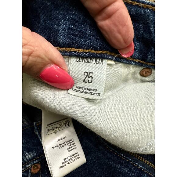 BDG Urban Outfitters high rise baggy jeans "Cowboy Jean" size 25 - Picture 8 of 9